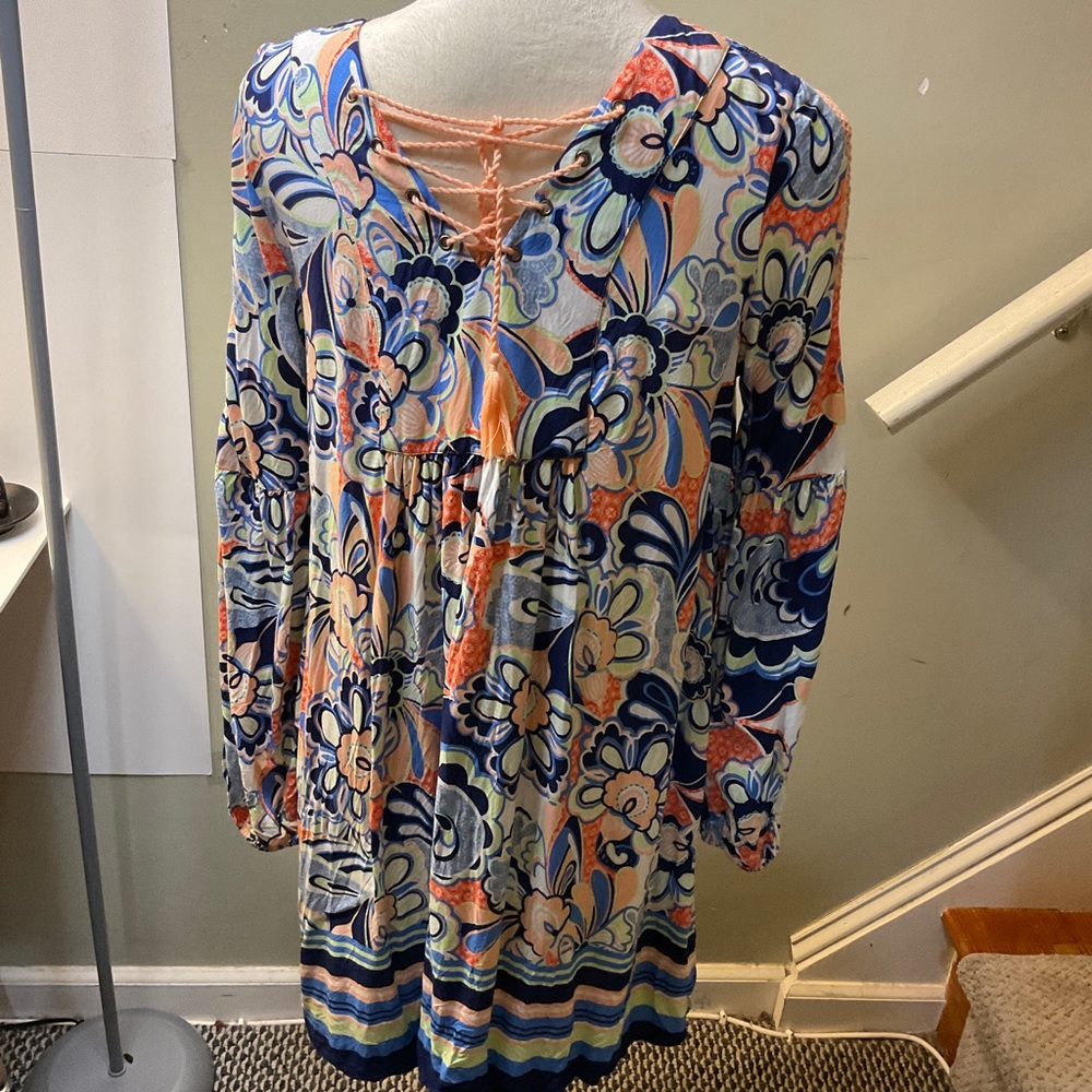 Red Camel Dress - Picture 3 of 4